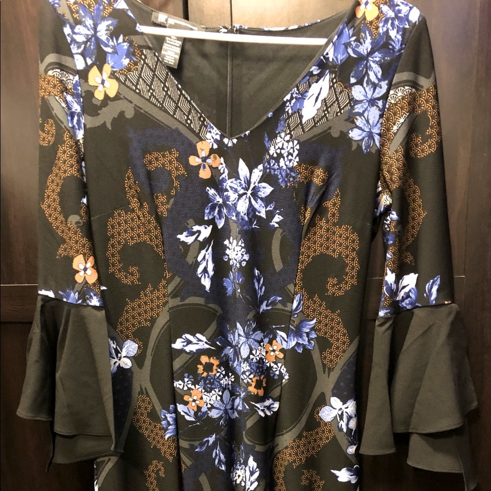 INC knee length dress